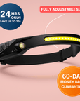 BraveBeam™ 230° Safety Headlamp – Stay Visible, Hands-Free, and Confident After Dark