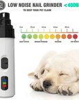 TrimZen™ - Ultra-Quiet Nail Grinder - Safe Trimming for Calm Pets