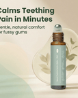 CalmiRoll™ Baby Teething Roller– Natural Comfort for Fussy Gums