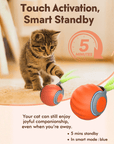 PurrVolt™ Rolling Ball Toy – Keeps Cats Active and Happy All Day