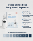TinyAir™ - Electric Nasal Aspirator for Babies – Gentle Relief in 60 Seconds