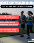 BraveBeam™ 230° Safety Headlamp – Stay Visible, Hands-Free, and Confident After Dark