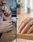 IronCalm™ Anxiety Ring – Focused Hands. Clear Head - Made for Men