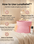 LunaRelief™ Period Heating Wrap– Deep Soothing Relief for Cramps