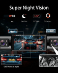 RoadHalo™ 360 Dash Cam – Capture Every Angle Day and Night – 32GB SD card Included