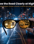 GlowGuard™ Anti-Glare Driving Glasses – Relaxed Vision After Dark