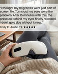 Eyloft™ Heated Eye Recovery Mask – Release Tension and Eye Pressure in 15 Minutes