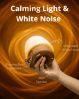 LunaSleep™ Wave Lamp - Night Light - Speaker & White Noise Sanctuary