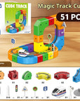 TrackNova™ – Magnetic Racing Track – Screen-Free Fun
