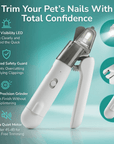 SafeTrim Pro™ – The Gentle, Stress-Free Pet Nail Trimmer