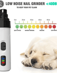 TrimZen™ - Ultra-Quiet Nail Grinder - Safe Trimming for Calm Pets