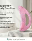 Sculptiva™ Body Gua Sha Tool – Smooths Cellulite and Shapes Curves Naturally