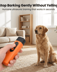 ZenWoof™ Ultrasonic Bark Trainer – Stop Excessive Barking Gently