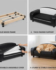 Marbella Roost - The Microfiber Leather Dog Sofa