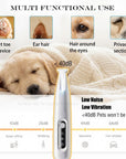 PawLume™ Cordless Dog Trimmer– Stress-Free Grooming for Sensitive Dogs