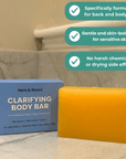 Nero & Rocco™ Clarifying Body Bar – Clear Back Acne Without Irritation
