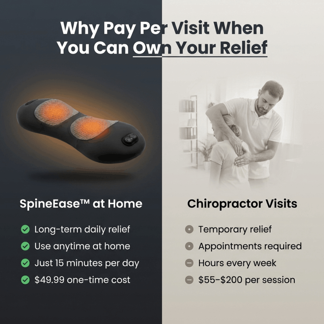 SpineEase™ Posture Decompression Massager – Relieve Back Pain in 15 Minutes