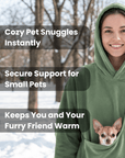 PetHuddle™  Hoodie - Keep Your Pet Close in Comfort - Unisex