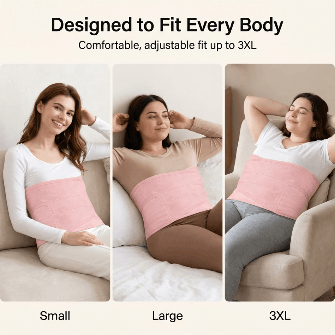 LunaRelief™ Period Heating Wrap– Deep Soothing Relief for Cramps