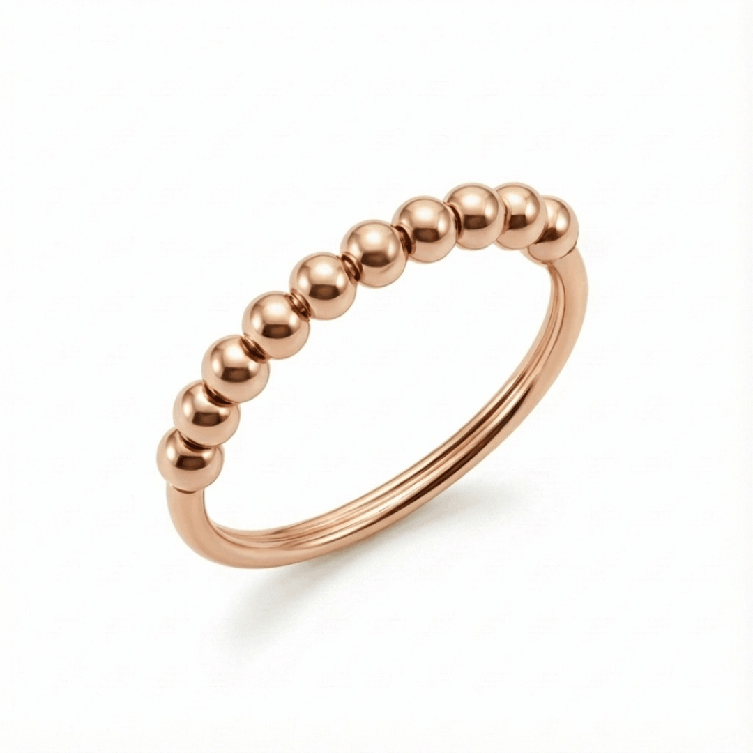 Calmq™ Spin Bead Fidget Ring – Instant Stress Relief Jewelry