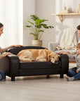 Marbella Roost - The Microfiber Leather Dog Sofa