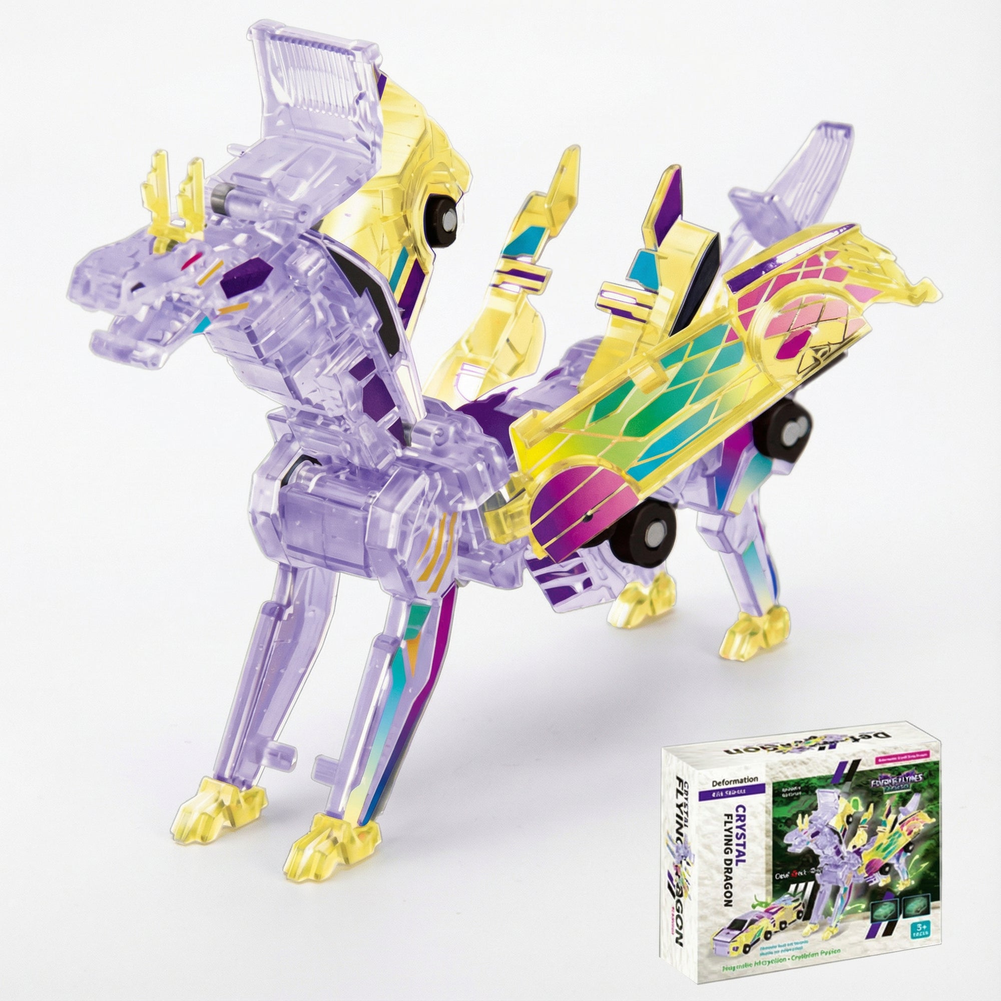 Clashcreatures™ – Transforming Toy Car – From Racers To Mythical Beasts